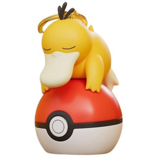 寶可夢 正版 睡眠寶貝球 發光掛件 皮卡丘 可達鴨 妙蛙種子 背包飾品