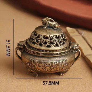 雨林薰舍 創意立式, 1個, 貔貅大雙耳香爐