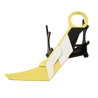 SimHm 발로란트 챔피언스 칼 나이프 나비칼 근접 프라임 굿즈 접이식 전술 스킨 무기 연습용 키체인 호신용, valorant knife 16CM, 1개