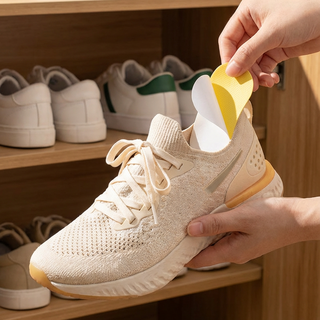 이노블룸 신발 구두 운동화 발냄새 제거 풋케어 패치, 10개, 옐로우