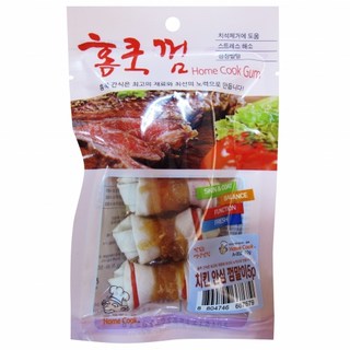 홈쿡 홈쿡껌 치킨 안심껌 말이 5p 70g 강아지간식, 1개