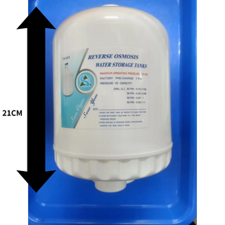 Swun Chyan Yuan RO逆滲透儲水桶，家用淨水器配件，安全無毒材質，停電持續供水, 1個, 2L/0.5G 壓力桶