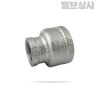 스텐레듀샤 50A-15A 레두샤 스텐부속 이경소켓 SUS레듀샤 수도배관자재, 1개