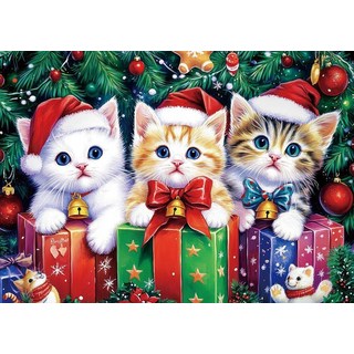 Vintage Books 성인용 꽃 퍼즐 1000피스 꽃병 라이브러리 아트 미적 책장 야생화 페이지 꽃 직소 퍼즐 불가능 하드 어려운 도전적인 퍼즐 가족 게임, 크리스마스 고양이