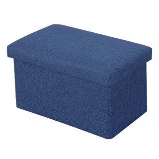 耐重摺疊收納椅 40 x 25 x 25 CM - 摺疊椅凳 收納椅 耐重椅 穿鞋椅 客廳椅, 藍色, 1個