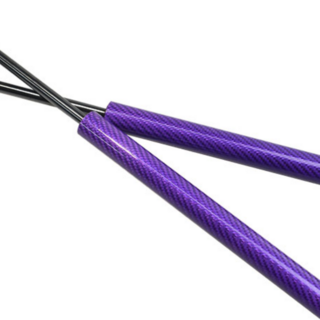 호환 미쯔비시 Pajero/Montero Sport II 2008-2016 KG/KH/PB 챌린저 후드 본네트 가스 스트럿츠 카본 용 리, 05 Purple carbon fiber