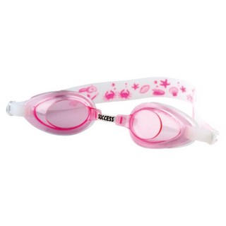 SUCCESS 成功 兒童矽膠泳鏡 S603 舒適防霧 可調節頭帶 游泳必備, 1個, 兒童 矽膠 泳鏡 S603