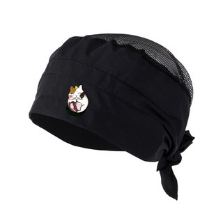 메쉬두건 네코 모듬마키 / 커스텀 디자인 망사두건 / 일식디자인 해적모자 / 주방 위생모자 구다폼 X JOOHA