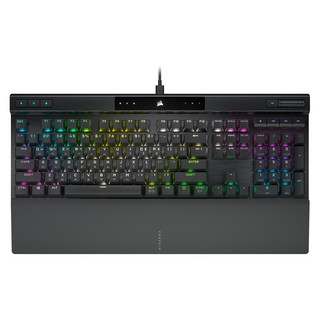 커세어 K70 RGB PRO 게이밍 기계식 유선 일반형 키보드, 1 COLOR (ALUMINIUM BODY) BLACK, CORSAIR K70 RGB PRO, 저소음 적축