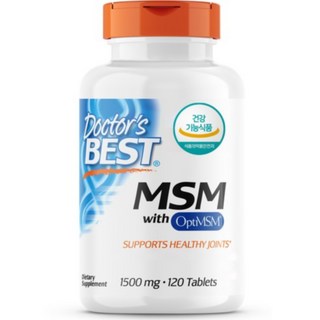 닥터스베스트 MSM 1500mg 타블렛, 120정, 4개