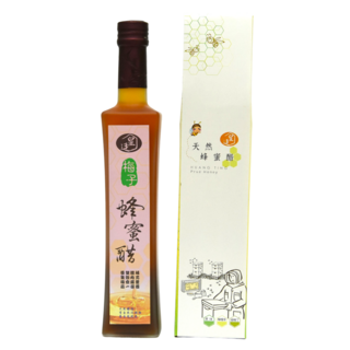 皇廷養蜂場 梅子蜂蜜醋500ml, 1個