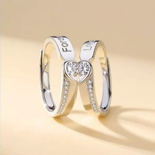 YANGTA 실버925 커플링 남녀 커플 반지