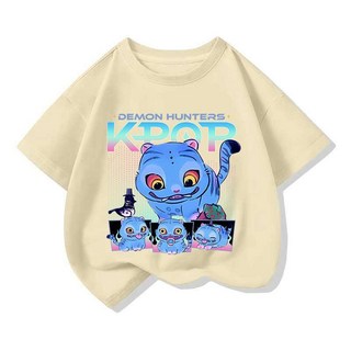 케데헌 반팔티 여아 티셔츠 면티 애니 굿즈 케이팝데몬헌터즈 호랑이 반바지