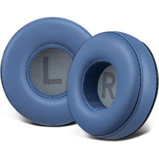SOULWIT 교체용 이어패드-호환 모델 소니 WH-CH500/CH510/CH520/MDR-ZX100/ZX110/ZX220/XB200/ZX300/V100/V150/V200 1쌍, Protein Leather, Blue, 1개