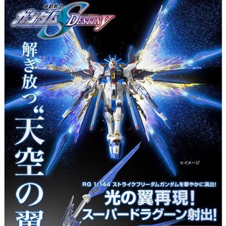 PB限定 萬代 鋼彈SEED RG 攻擊自由 光翼套件, 1個