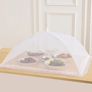 대형 직사각형 가정용 식탁 커버 방진 뚜껑 간단한 일본식 야외 공간 활용, 02 효과적인 모기 방지 직사각형 65x46