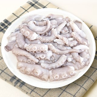 냉동 손질 절단낙지 A급 2.7kg, 3개, 450g