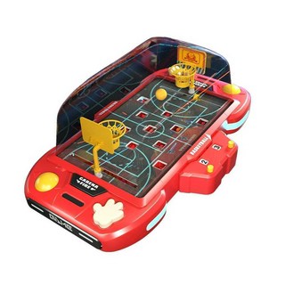 보드 게임 패밀리 농구 게임 2인용 어린이날 선물, 2인용 농구 - 빛과 음악 포함   충전 보드, 1개