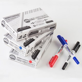 雄獅奇異筆 油性簽字筆 NO.605 黑色 紅色 藍色 多色組, 685奇異筆【黑色】, 12個裝