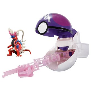 포켓몬스터 스칼렛 바이올렛 포켓몬 피규어 몬콜레 MS 코라이돈 캐치 마스터볼 세트, 1개