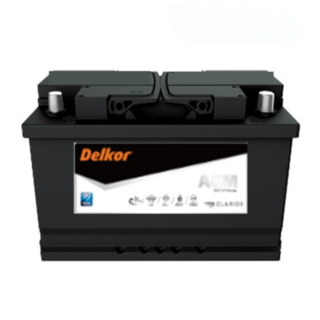 델코 배터리 밧데리 AGM 80 LN4 최신 자동차 차량용 공구 대여 싼타페 투싼 LF쏘나타 그랜저HG/IG 스포티지 K5 K7 쏘렌토 스팅어 임팔라 크루즈 말리부, 1개, 델코 AGM80