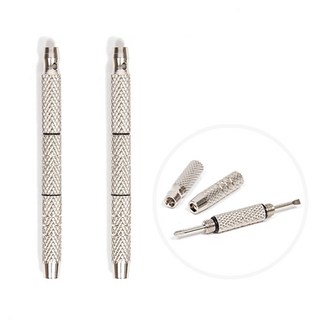 ZIO-BIZ 정밀 미니 드라이버 / 소형드라이버 미니드라이버 정밀드라이버 휴대용드라이버 수공구 십자 일자 육각 별 모양 드라이버 안경 시계 휴대폰 드라이버, 2개