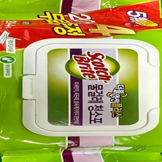 스카치브라이트 물걸레 청소포 더블액션 표준형 20 + 4매, 3개