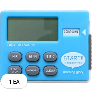 모닝글로리 이지 스톱워치 랜덤발송, 1개, 1개