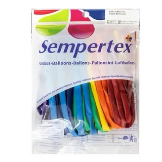 Sempertex 乳膠氣球，多色派對氣球，婚禮生日慶典裝飾, 彩色, 100個