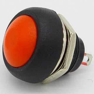 복귀 스위치 ON 방수 7PCS 자체 푸시 OFF 순간 12MM 버튼, 05 Red