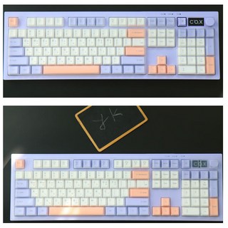 와이케이몰 COX 콕스 CM105KD 키스킨 호환용 고급 TPU 방수 키보드 커버, 1개, 키캡이 높은 104키 고탄력 키스킨