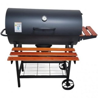 캠핑 바베큐 그릴 스테인레스 야외 WXQ 바비큐 스토브 아메리칸 오븐 대형 모닥불 스탠드 여러 사람에게 적합한 양념 선반 사용 휴대용 용광로, 01 105.5x85x118cm