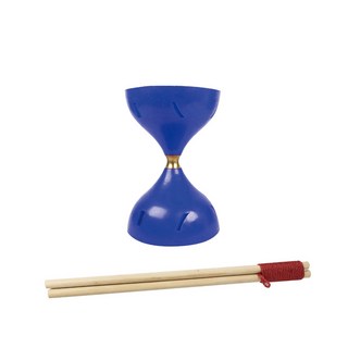 專利安全培林扯鈴 比賽專用 單向培林軸心 安全扯鈴, 藍, 1個