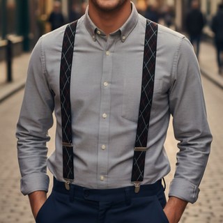 젠틀안트 정장|캐주얼 클래식 남자 멜빵(서스펜더) GR02-GC17