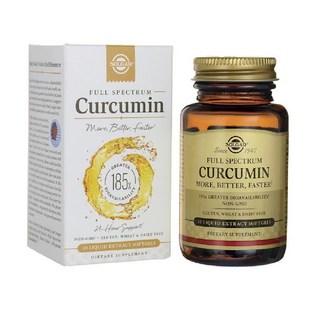 솔가 풀 스펙트럼 커큐민 30정 (리퀴드 소프트젤) Solgar Full Spectrum Curcumin (30 Liquid Extract Softgels), 1개