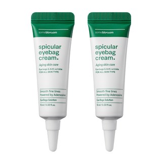 썸블라썸 눈밑꺼짐 다크서클 주름 탄력 볼륨 리프팅 스피큘러 아이백 크림, 2개, 10ml
