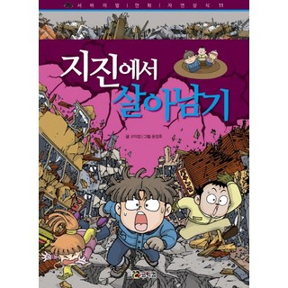 지진에서 살아남기, 서바이벌만화자연상식11, 코믹컴, 코믹컴