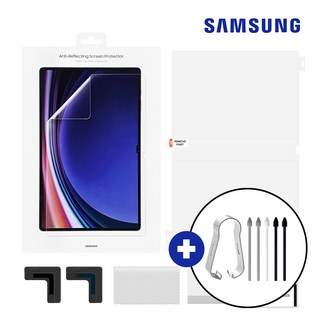 삼성 정품 갤럭시탭 S9 / S9플러스 FE / S9울트라 / S10 FE / S10 Lite AR 저반사 스크린 프로텍터 액정보호필름 + 호환펜촉, 탭S9울트라/S10울트라(호환펜촉(1개)증정), 1개