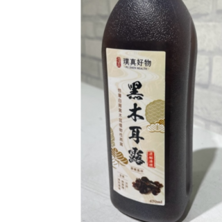 璞真好物 黑木耳露 特濃養生飲品 470ml x 24瓶 台灣白背黑木耳製 HACCP SGS認證, 1個