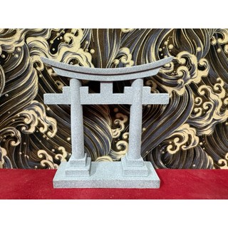 京綸 鳥居 特大號千鳥居 石獅 石雕 擺設 景觀辦公裝飾 水族造景 日式造景, 原色