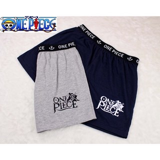 【 現貨 】台灣製 海賊王 航海王 純棉 四角平口褲 青少年 成人 男生寬鬆四角內褲 男 內褲 NO.8600