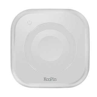 KooPin 15W多彩炫光 Magsafe三用磁吸無線充電盤 充電器 夜燈 iPhone/Watch/Airpods, 白色, 1個