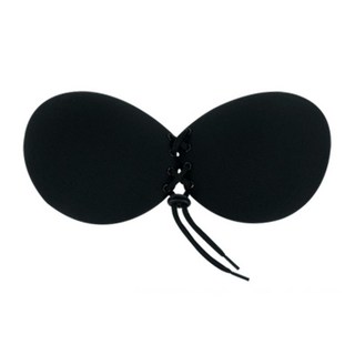 拉繩薄款隱形內衣，集中托高爆乳，無肩帶隱形胸罩，台灣現貨