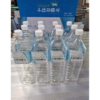 후계자농원 2025년 울릉도 고로쇠 진식이네 우산고로쇠 수액 500mL 30병/박스, 1.5L 12병/박스