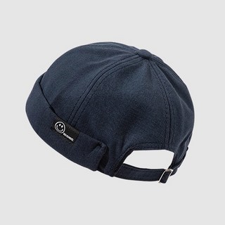 ᴅ.ʏ sʜᴏᴘ/【台灣 】經典帽子男潮韓版水兵帽瓜皮帽水手帽圓帽戶外登山露營穿搭 H30, 藍色