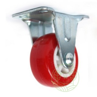 PVC 바퀴 스톱 레드 이동식바퀴 가구롤러, 1) 1.5인치/하중28kg