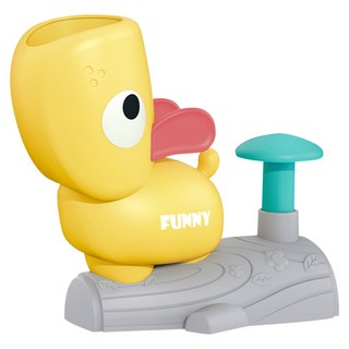 汪汪彈射飛碟，戶外兒童玩具，輕巧易玩，親子互動，手眼協調訓練, 小黃狗, 1個