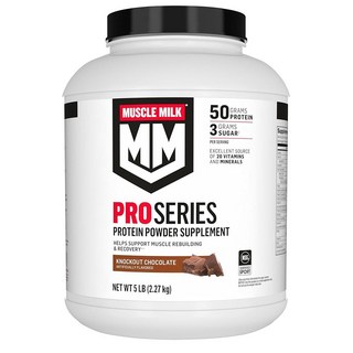Muscle Milk 프로시리즈 프로틴파우더 2.27kg 1팩 초콜릿 Muscle Milk Pro Series Protein Powder Suppleme, 1개