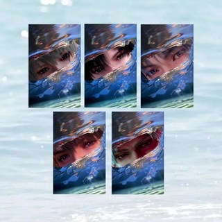 台灣爆款 自製 抖音爆款 周邊 戀與深空愛人眼睛小卡秦徹黎深沈星回祁煜夏以晝周邊自制三寸卡片, 1個, 一套五張小卡