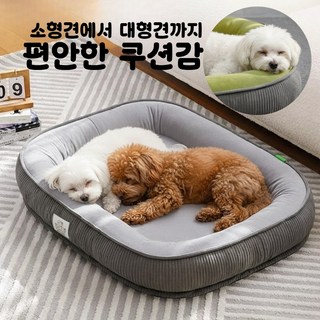 펫루미 푹신푹신 반려동물 꿀잠 방석, 1개, 루미그레이